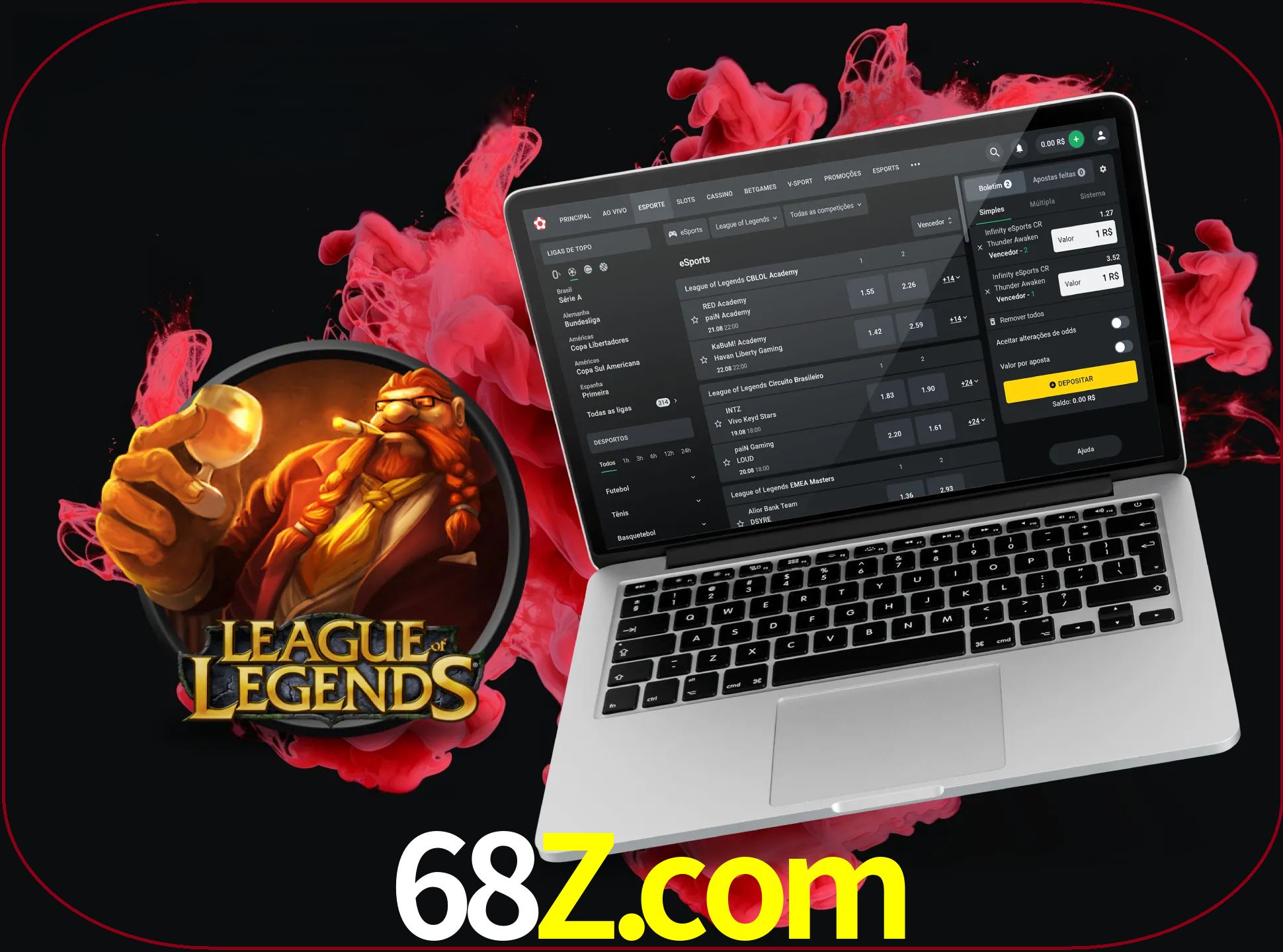 Se é um fã deste jogo, muitos torneios fantásticos que o vão surpreender estão disponíveis no 68z.
